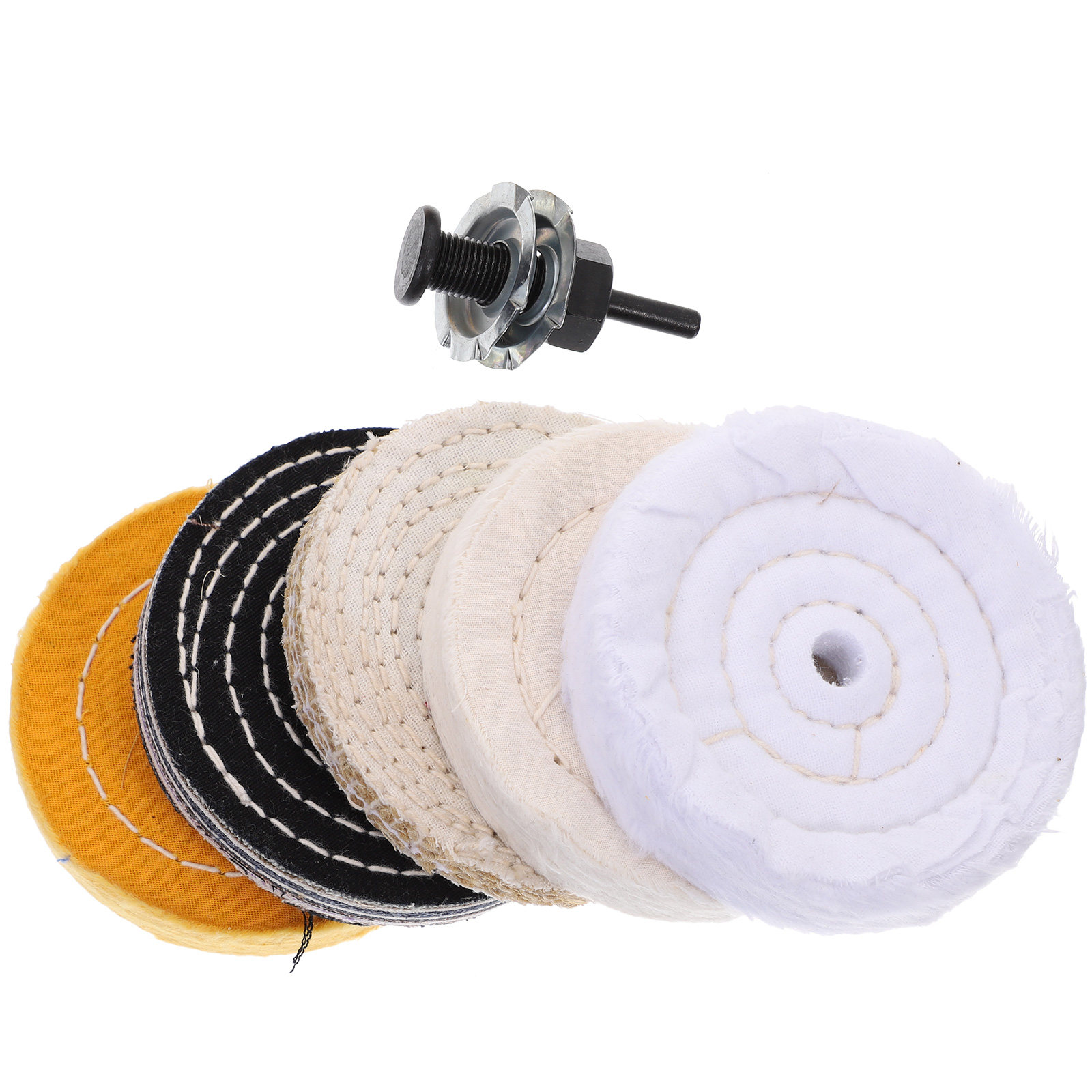 Polish Pad Set Buffer - 1 комплект полировальных кругов для дрели,